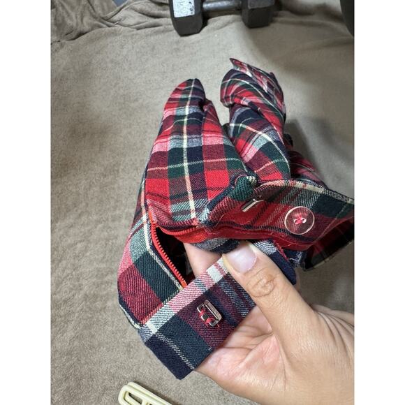 Vintage Talbots Plaid 100% Wool Midi Skirt Size 4p Pleated Oktoberfest - Picture 5 of 9